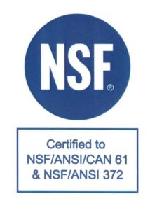 NSF/ANSI/CAN Certification Seal